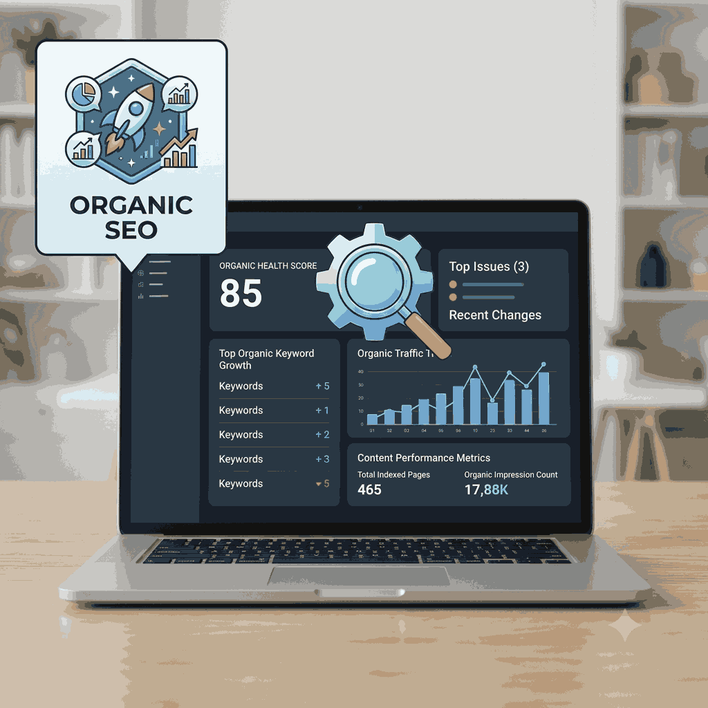 Professional Organic SEO service by Muntaha Chowdhury to improve Google rankings, increase organic traffic, and enhance online visibility.